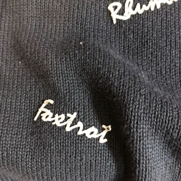 Tia Designs Pompano Beach Florida Dancing Cardigan Size Small (S) - Picture 11 of 12